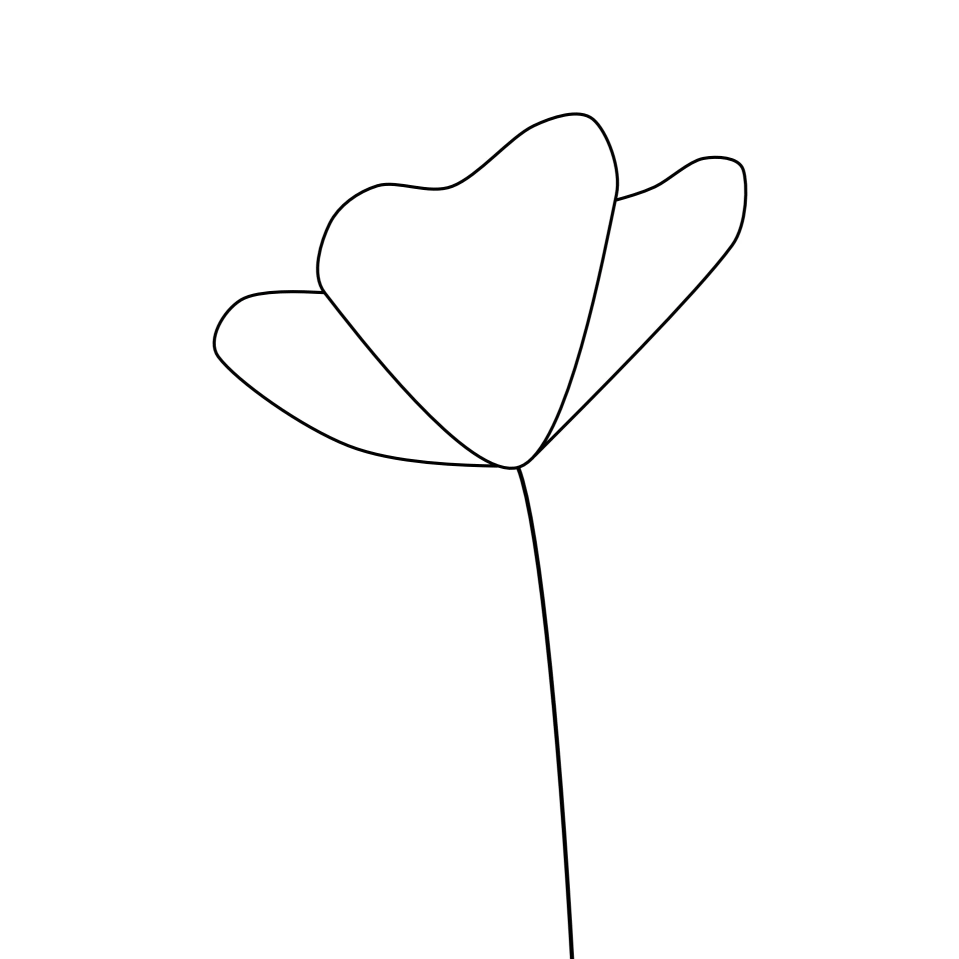 Ontwerpen voor workshop - 3 bloemblad