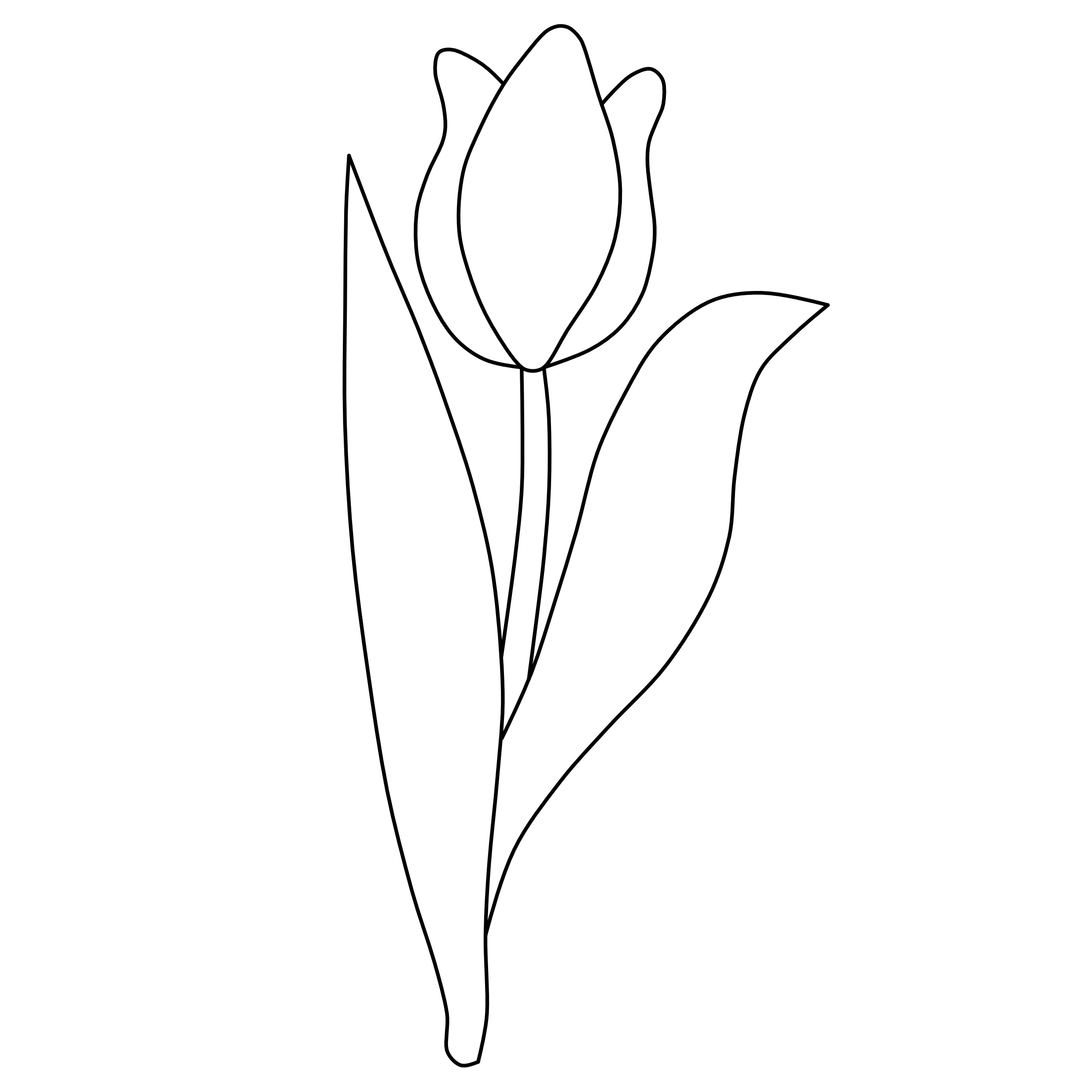 Ontwerpen voor workshop - tulp