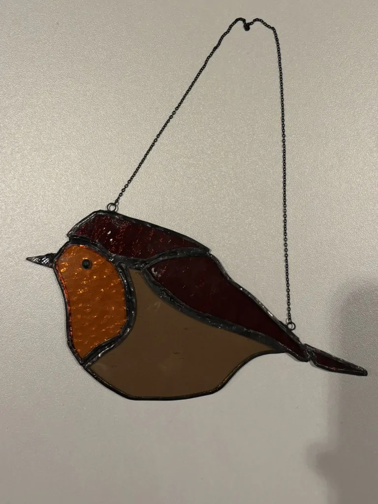 Voorbeeld voor workshop - roodborstje