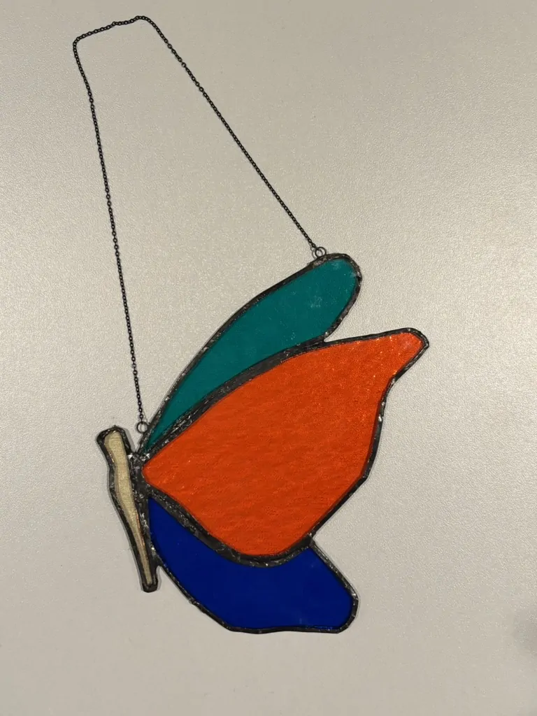 Voorbeeld voor workshop - vlinder